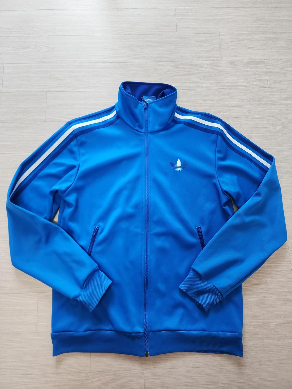 아디다스 파이어버드 블루 트랙탑