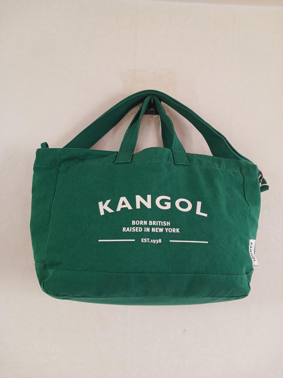 캉골그린 바이오 캔버스 빅 크로스토트백