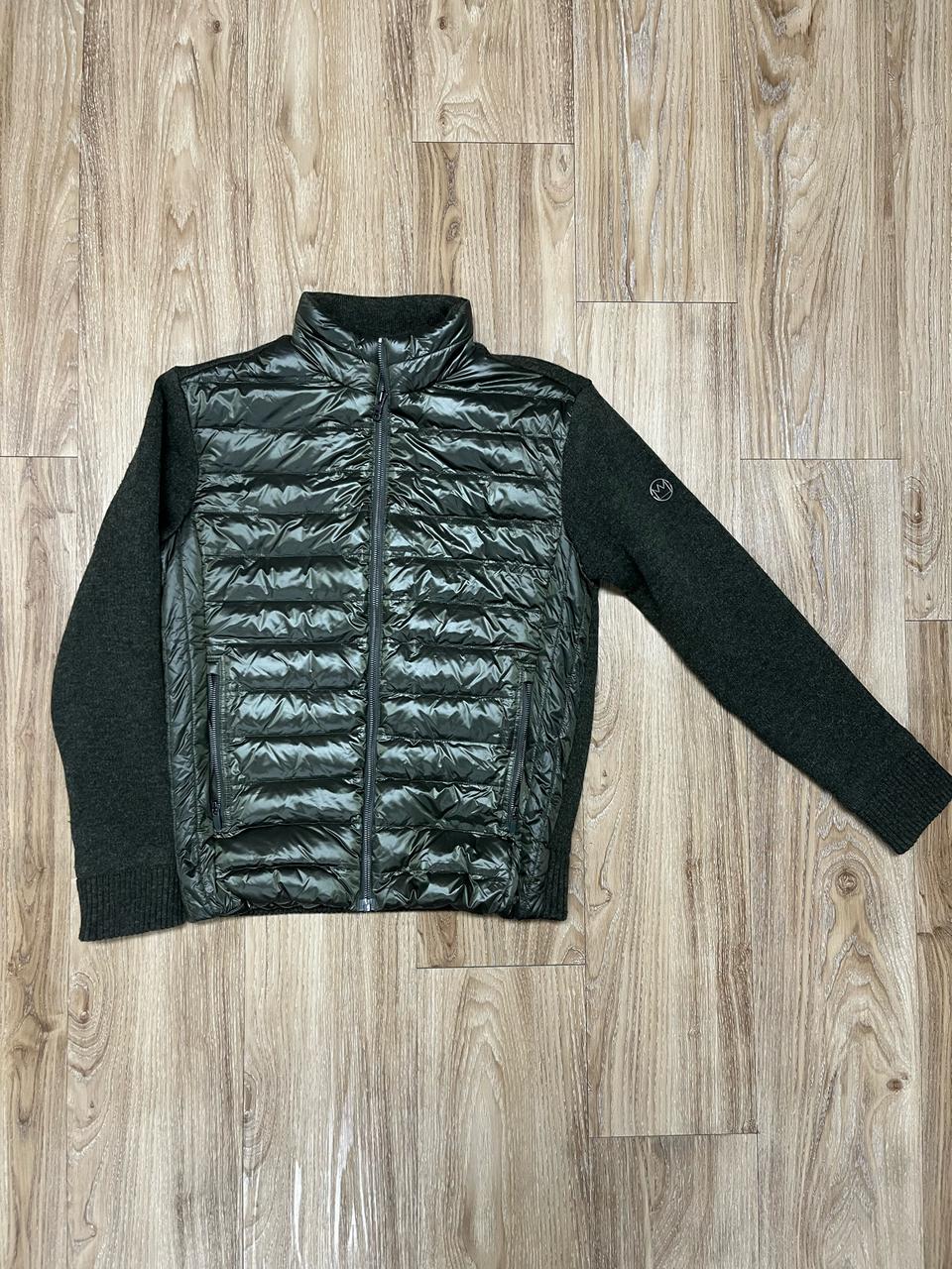 장미쉘 바스키아 구스다운 방풍 니트 95