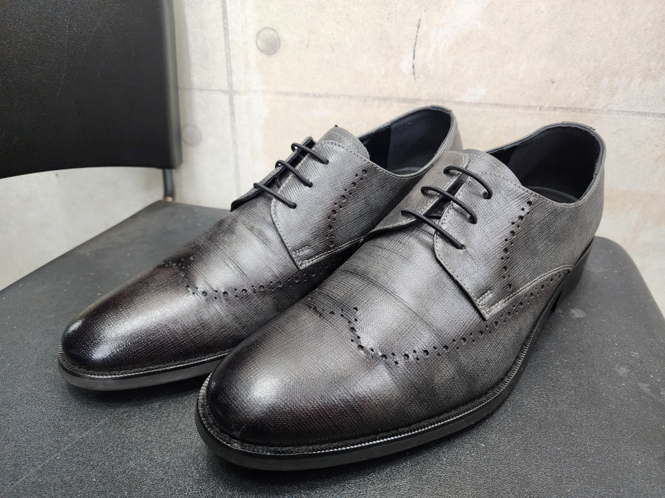 (260)탠디 정품 남성 펀칭라이 데일리 정장구두/260mm/상태우수