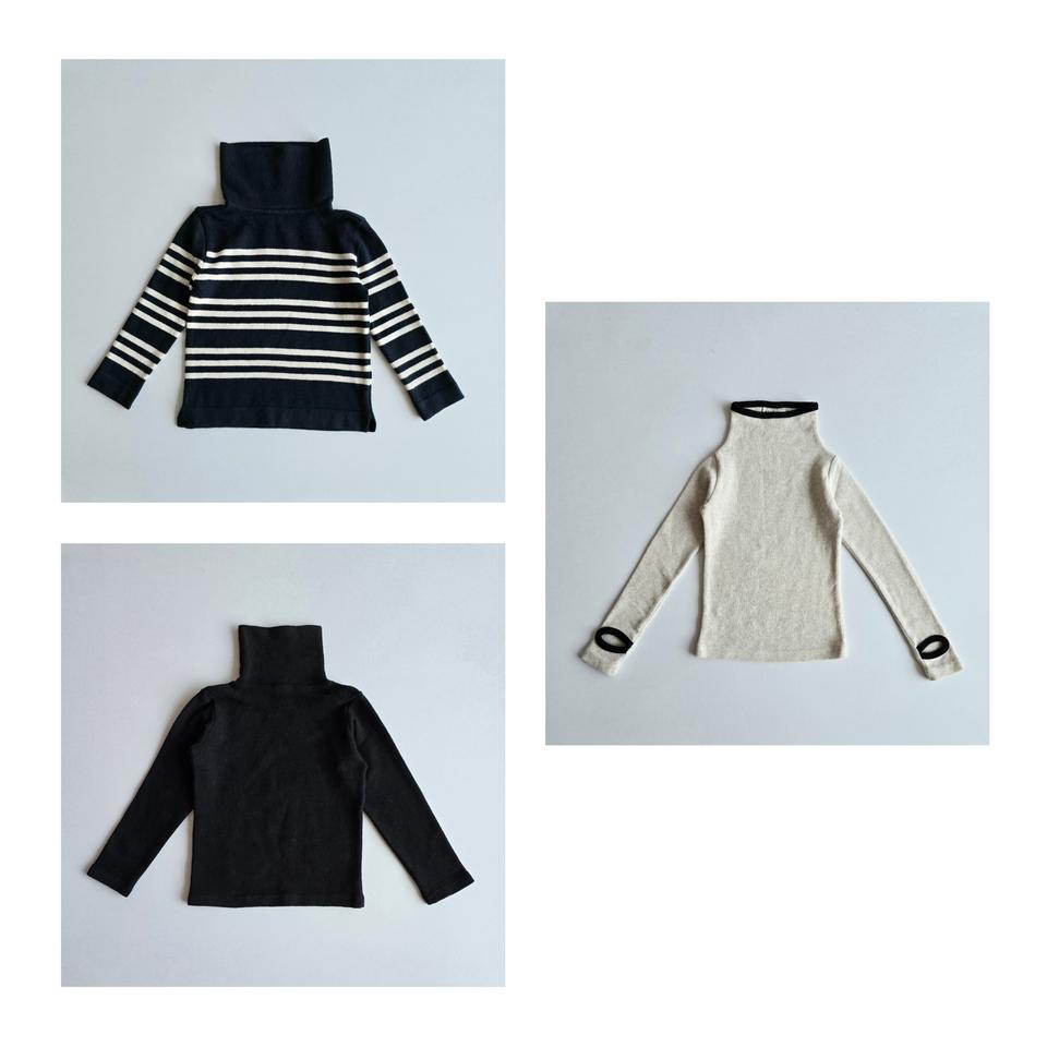 유아동 목폴라티 5호 사이즈 3종 일괄