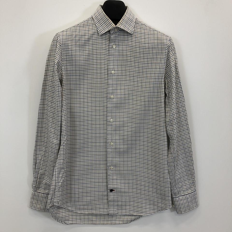 타미힐피거 테일러드 레귤러핏 깅엄셔츠 95 