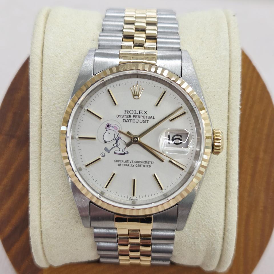로렉스 데이저스트 16233 스누피 골프 커스텀 콤비