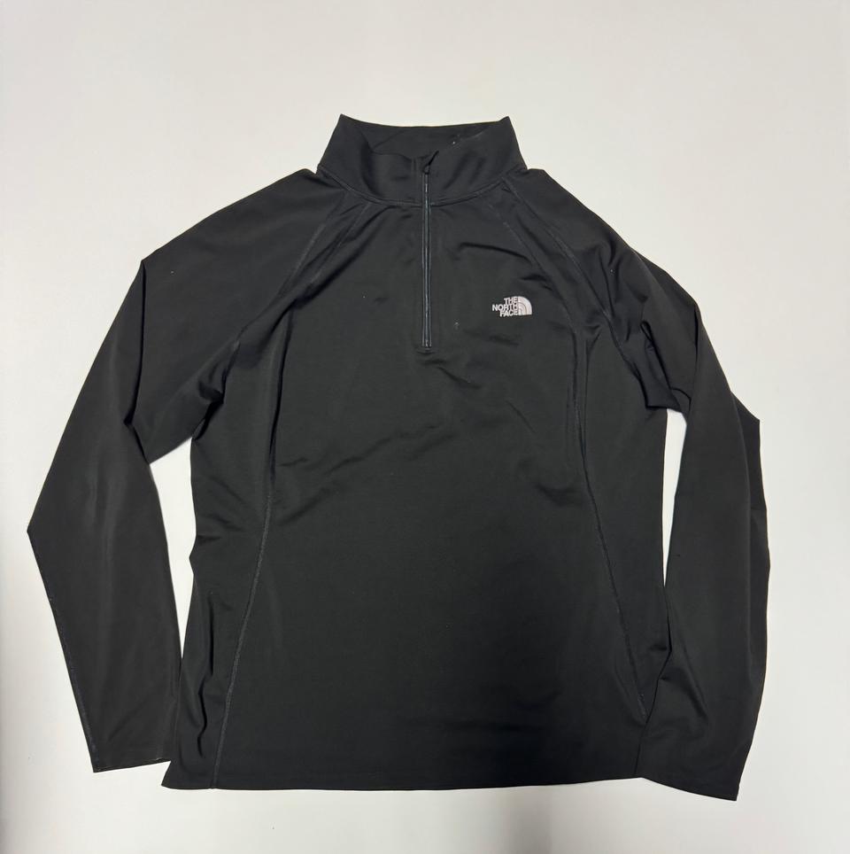 노스페이스 기능성 반집업 긴팔 티셔츠 L