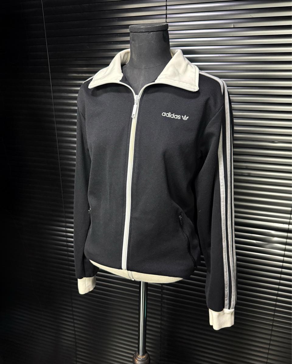 아디다스 베켄바우어 검흰 져지 트랙탑 집업 파이어버드 S 90 로리 갸루