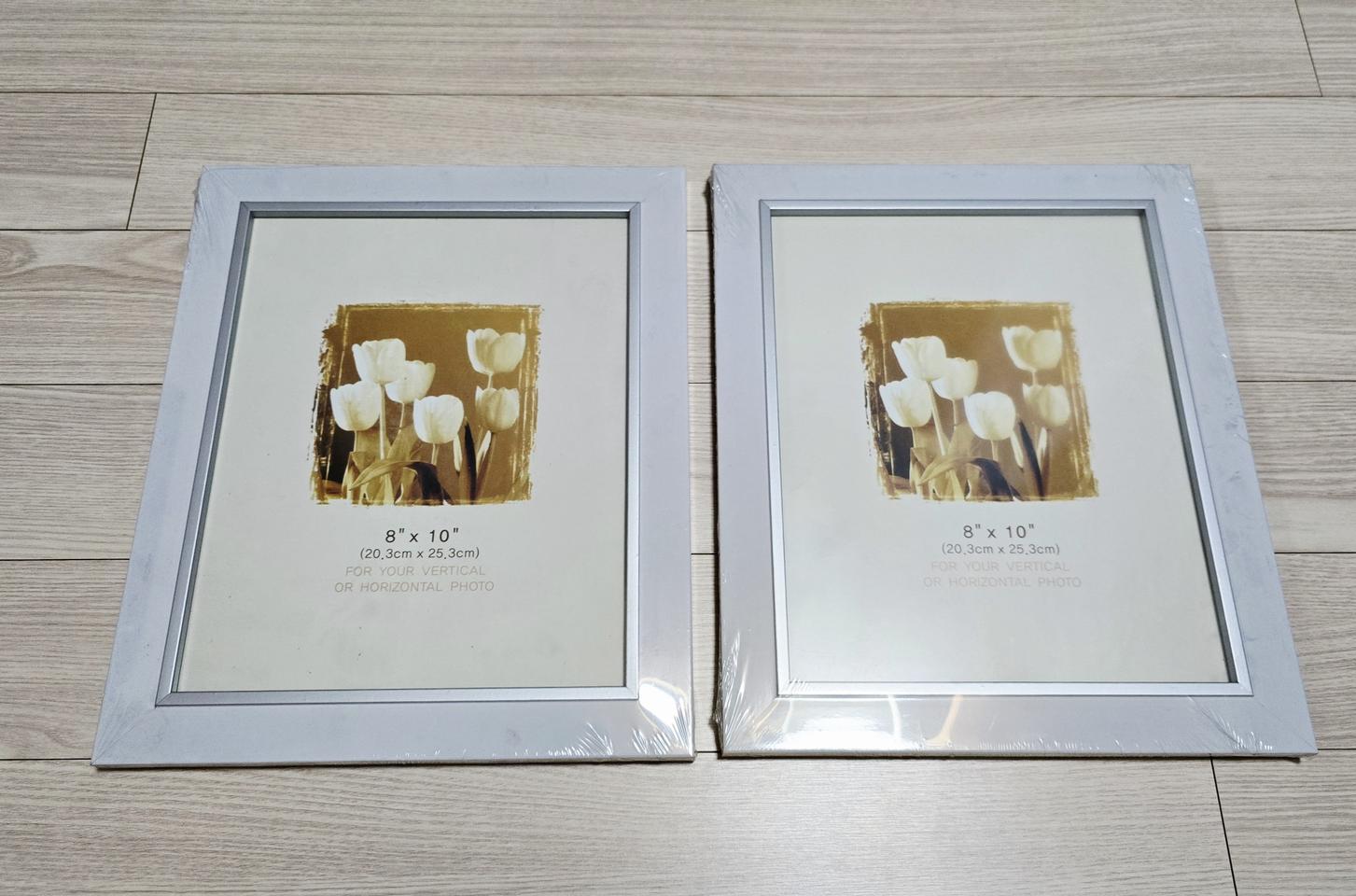 화이트 액자 8×10인치 2개(새상품)