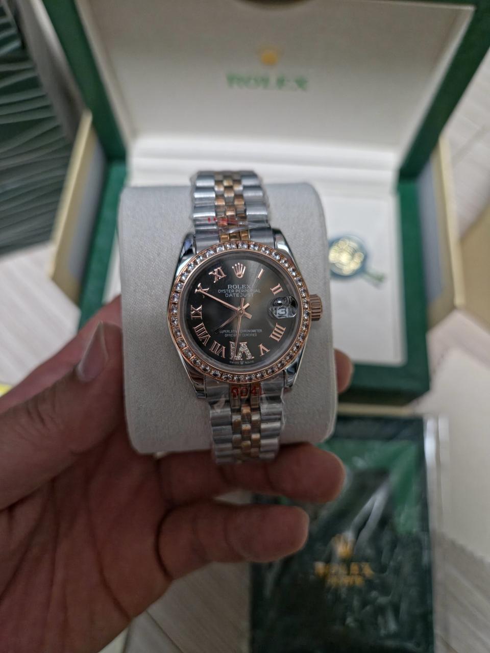 데이저스트 여성 콤비 31mm 다이아