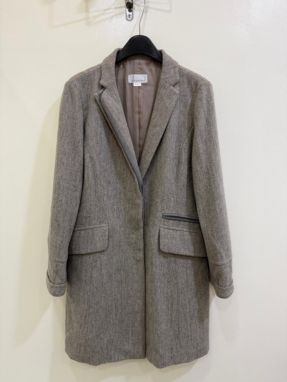 손정완 헤링본 자켓 봄코트(정품)