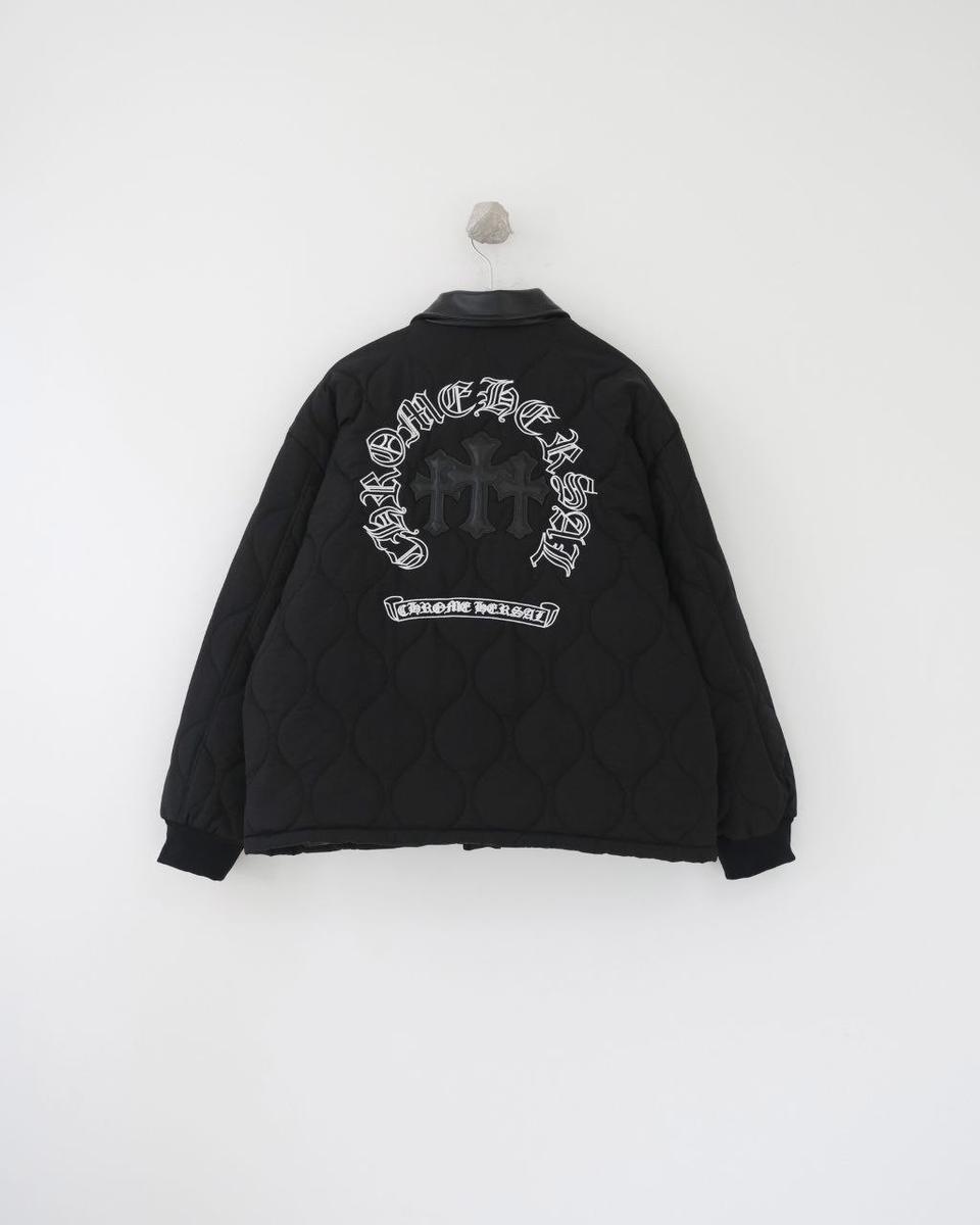 [새상품] 크롬하츠 크로스 퀄팅 누빔 자켓