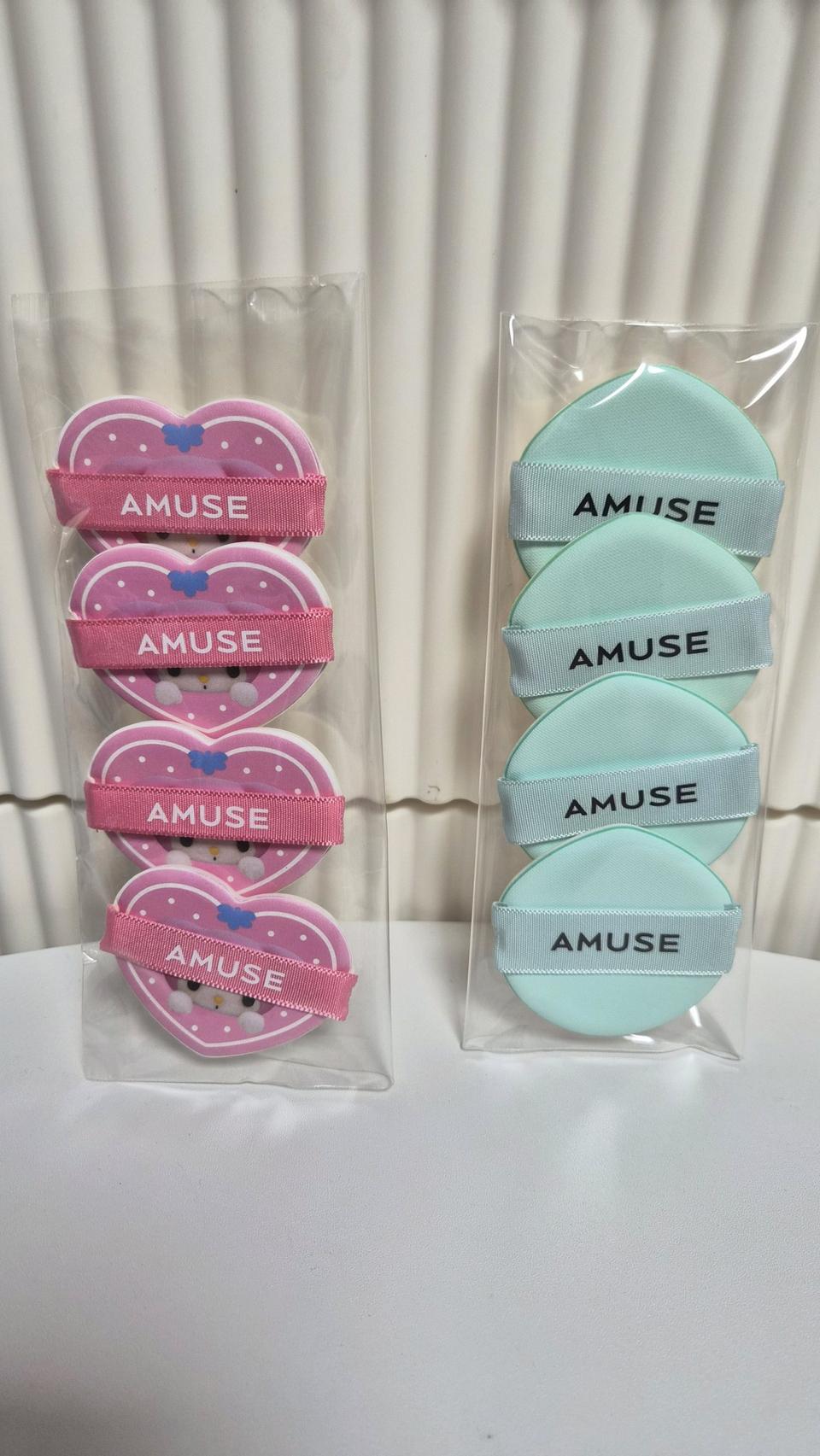 어뮤즈 쿠션 퍼프 마이멜로디 리필 팩트퍼프 팡팡 에어퍼프