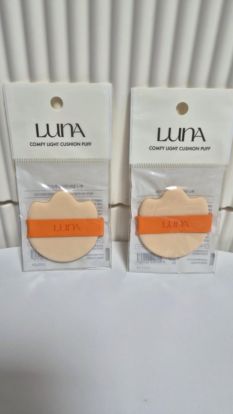 루나 컴피 라이트 쿠션 퍼프 리필 쿠션퍼프 팡팡