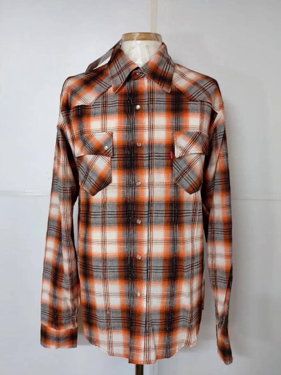 100)새상품)LEVI'S 리바이스 긴팔체크셔츠남방