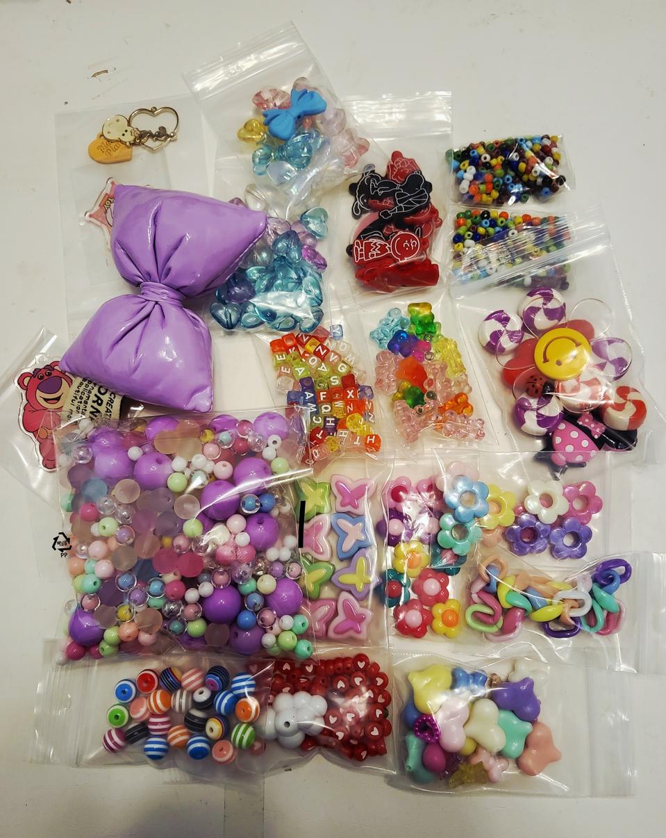 미사용/다양한 비즈모음 일괄  만원