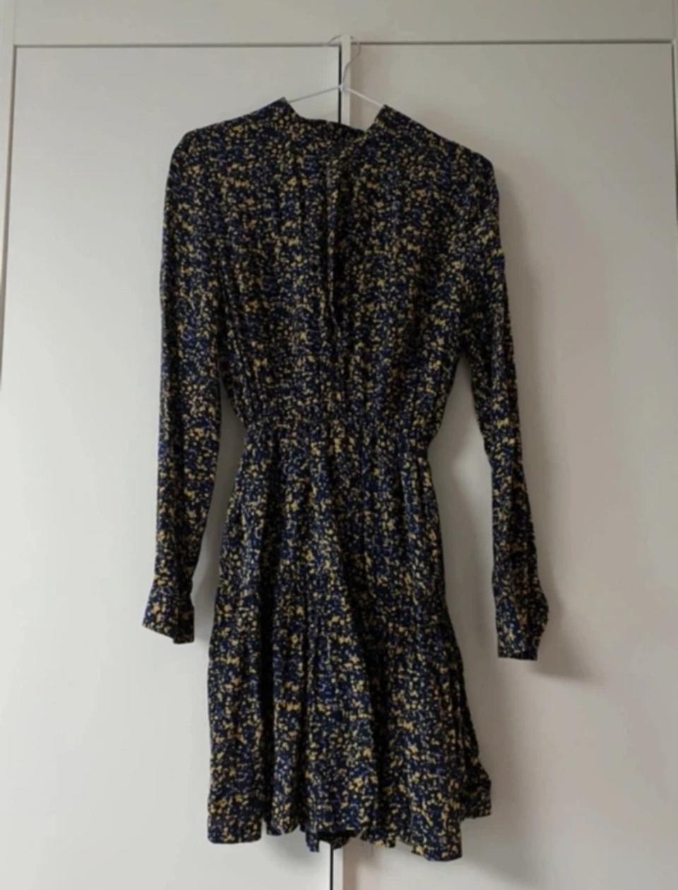 봄가을 플라워 원피스