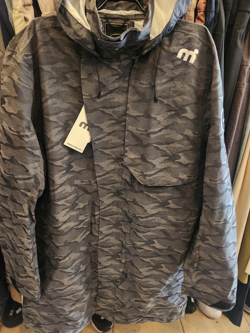 미스트랄 카모플라쥬 후드 롱 바람막이 새제품