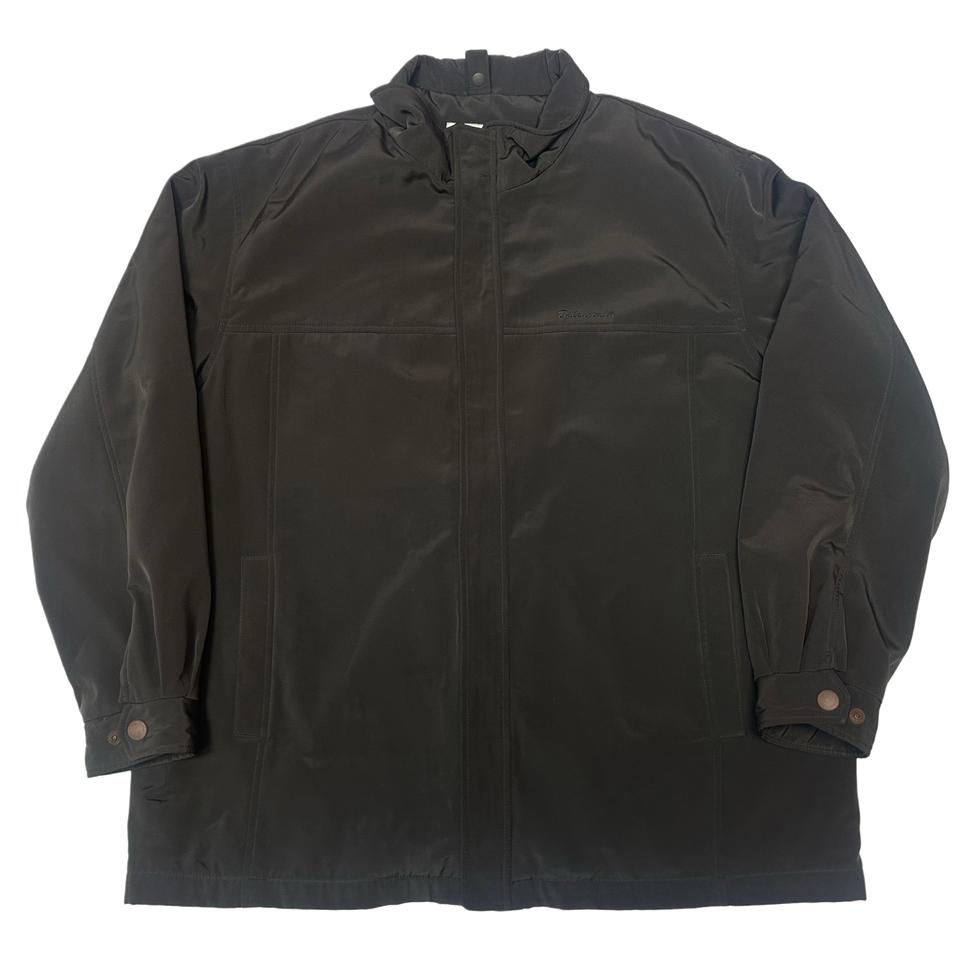 발렌시아가 올드스쿨 브라운 폴리쉘자켓 105