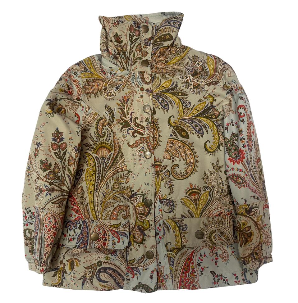에트로 베이지페이즐리자켓 40,Size