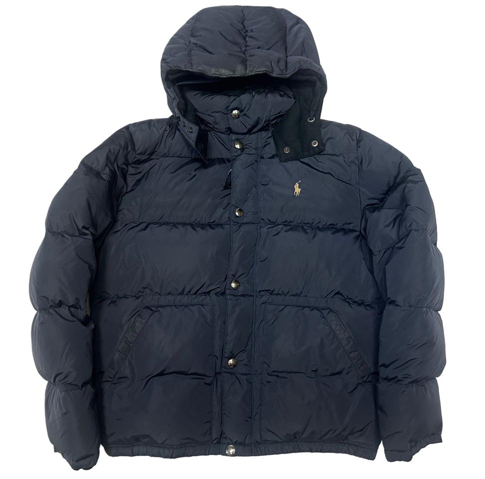 폴로 랄프로렌 네이비 나일론숏푸퍼패딩 M