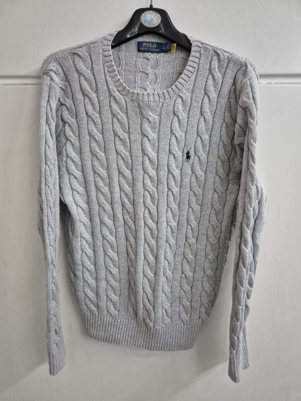 랄프 로렌 클래식한 케이블 니트