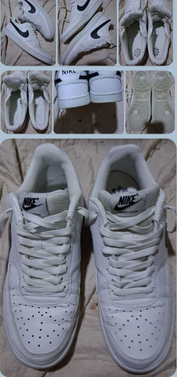 나이키 코트 비전 범고래  255(260) 택비포함