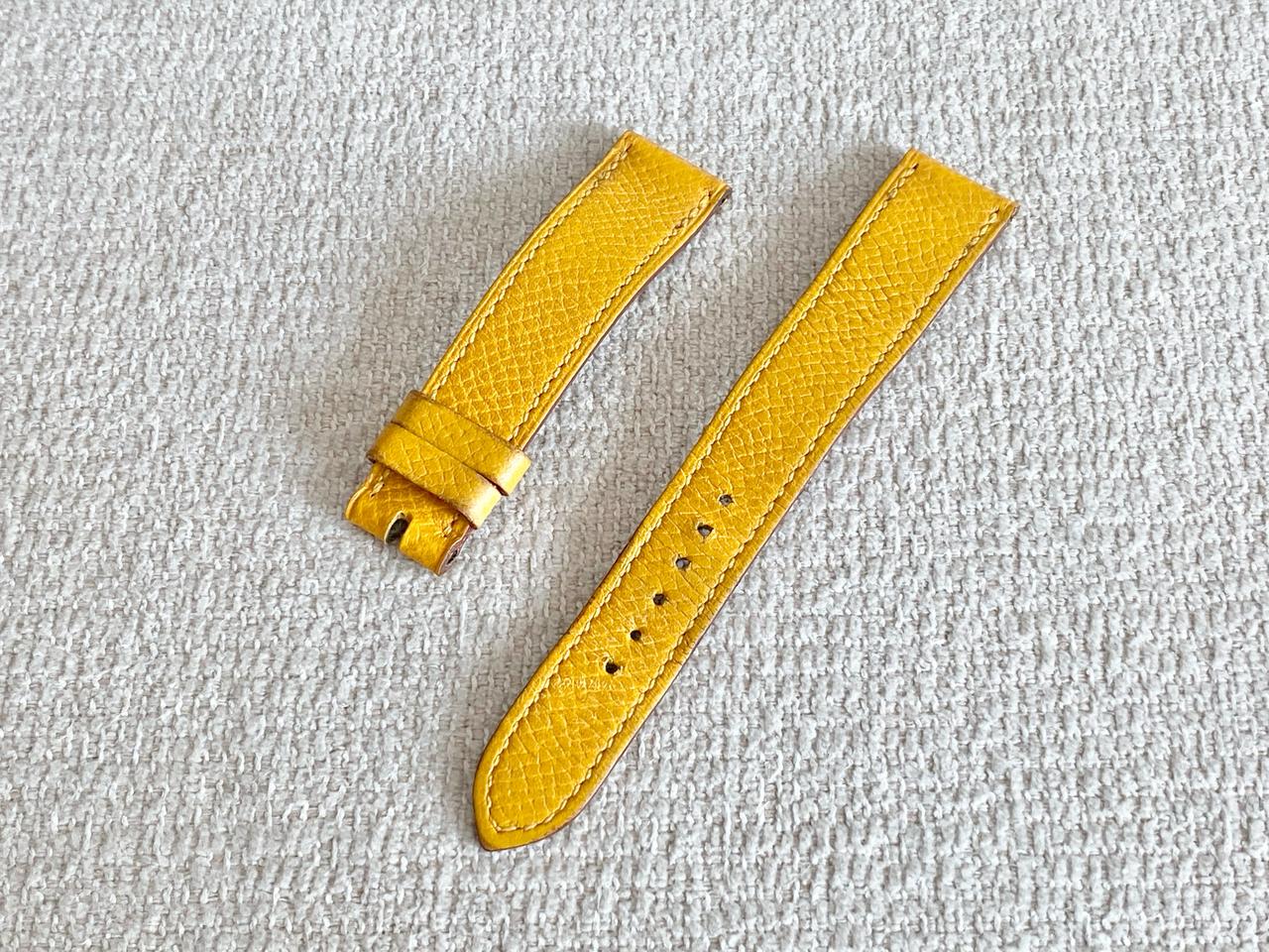 에르메스 H아워 PM 사이즈 정품 옐로우 스트랩