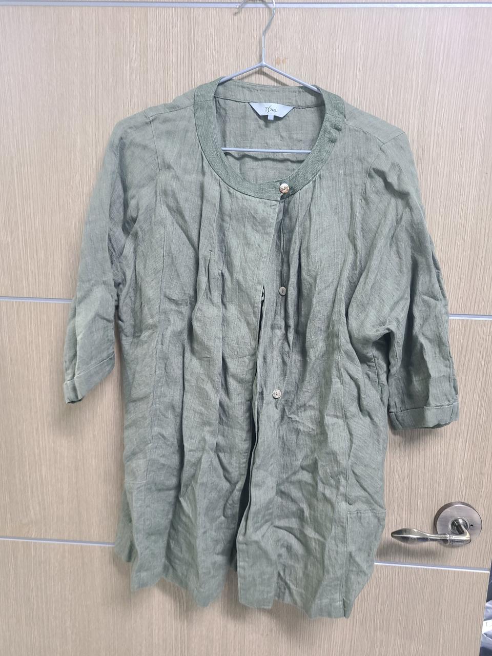 이새 리넨 자켓