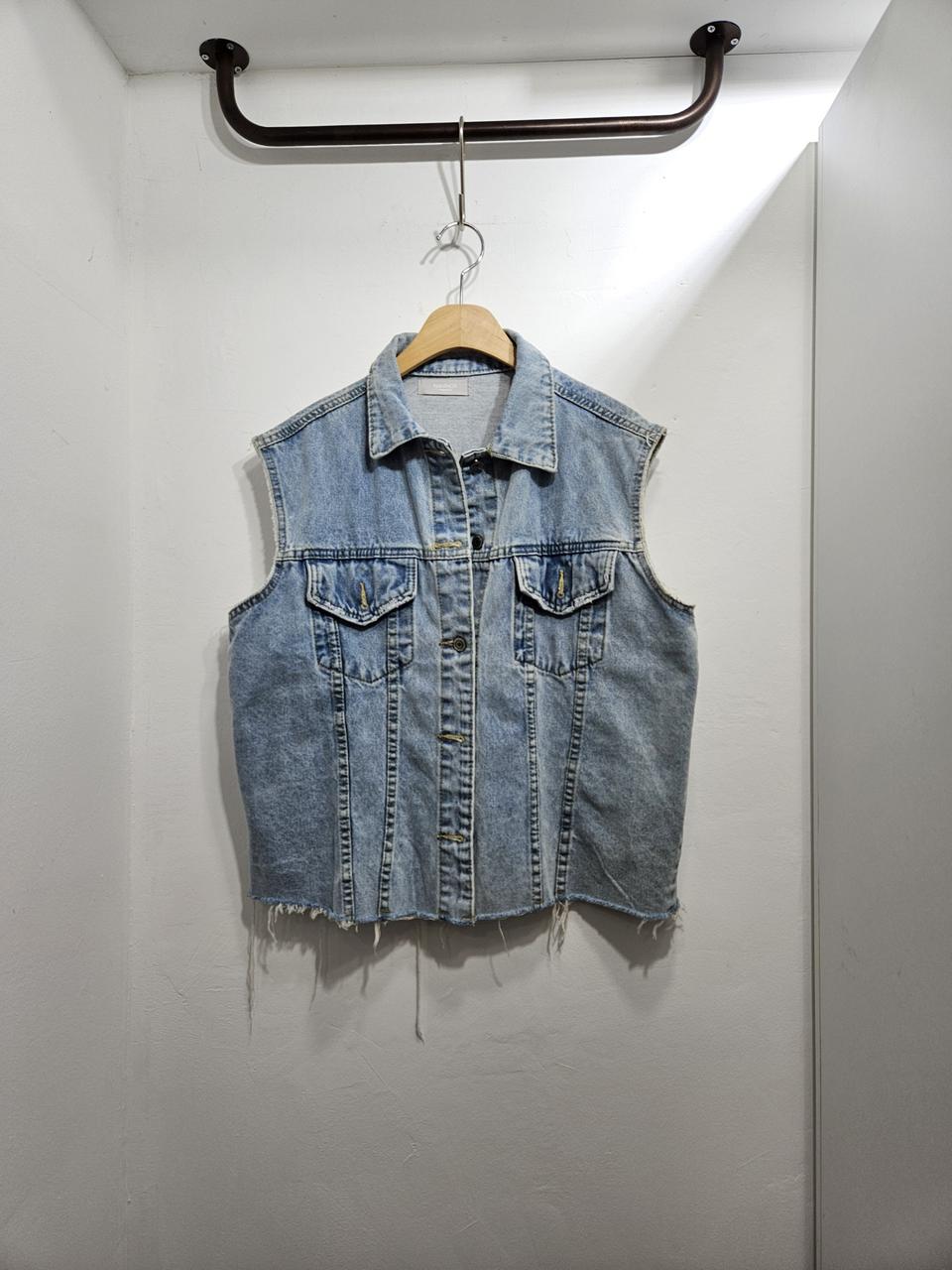 난닝구 빈티지무드 데님 조끼 베스트