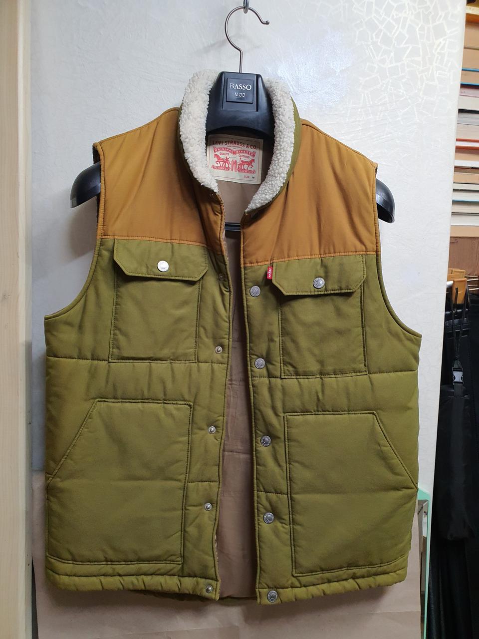 리바이스 양털 빈티지 조끼