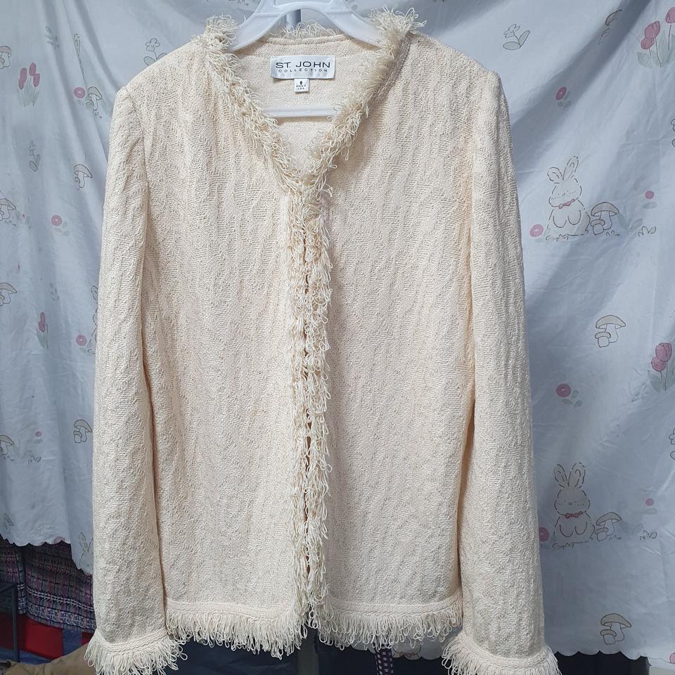 USA정품)   센존  울~~~  니트 트위드  자켓