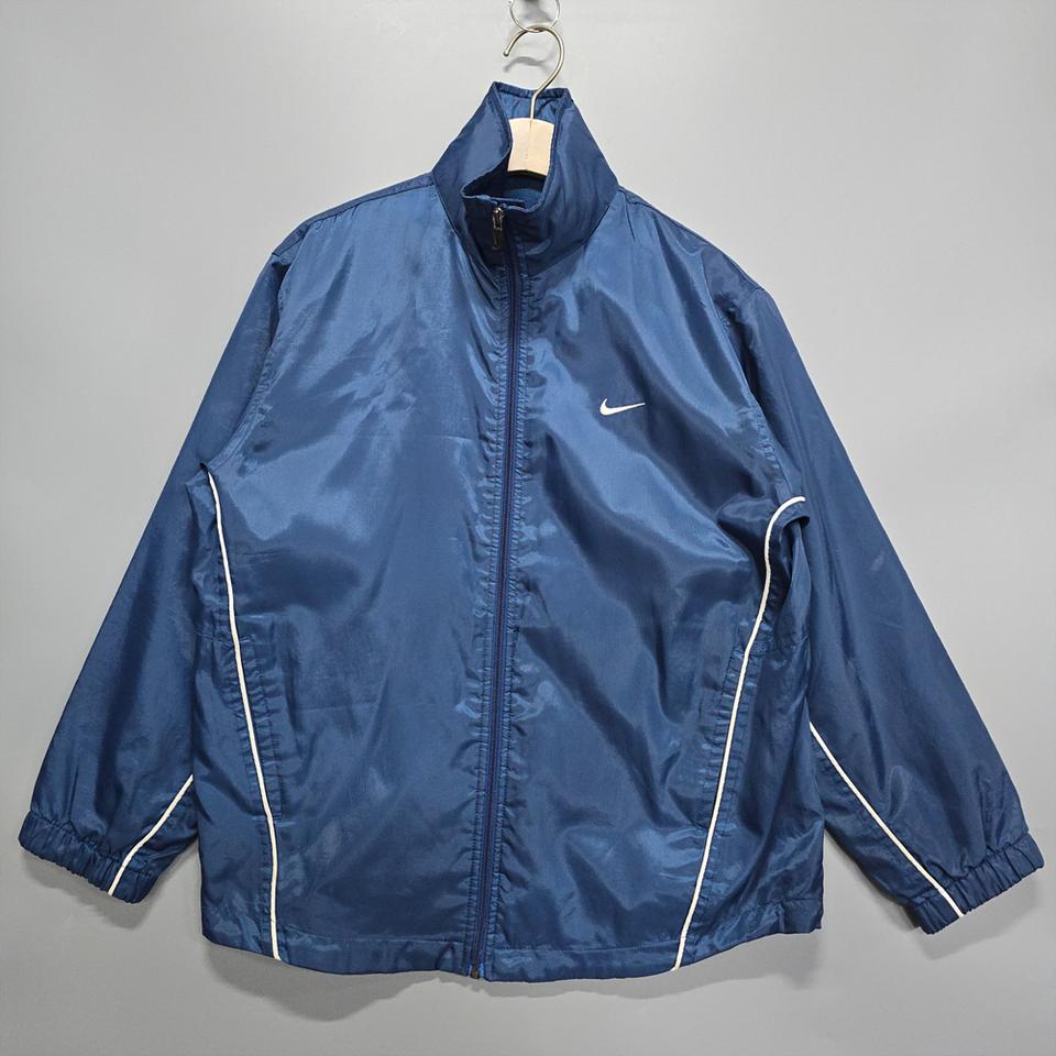 아동 나이키(NIKE) 바람막이 자켓 블루 130