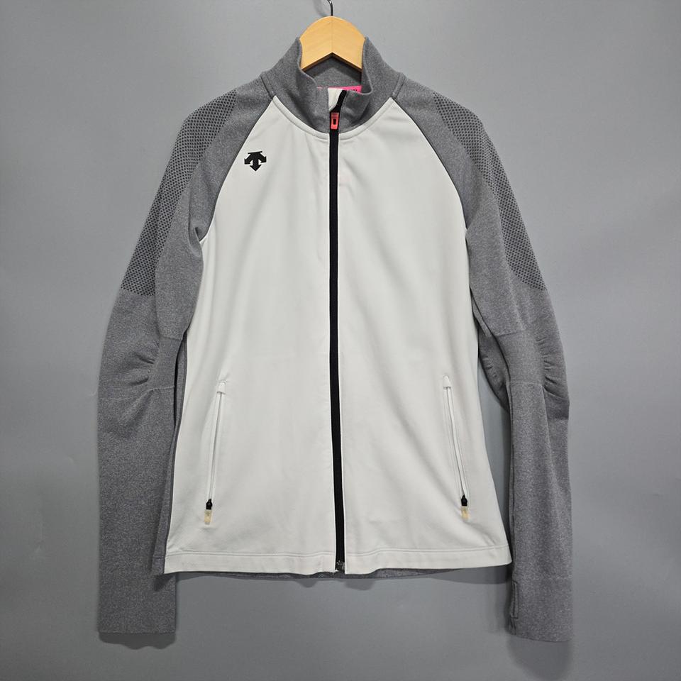 데상트(DESCENTE) 러닝 집업 자켓 배색 90