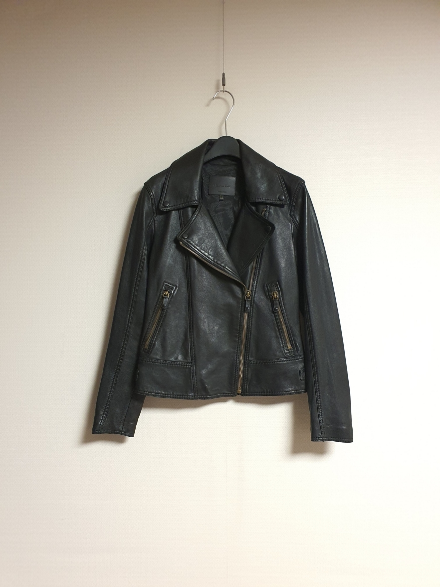 마시모두띠 램스킨 가죽 자켓  xs 사이즈 정품 