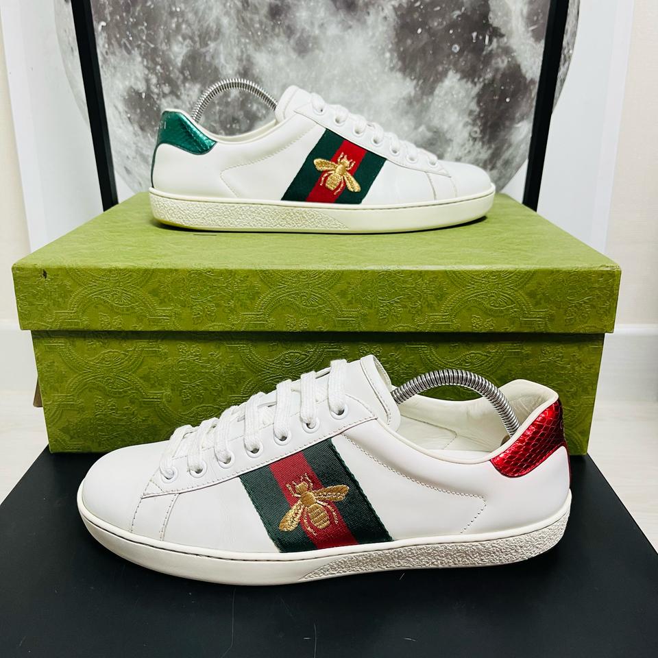 정품 5) 구찌 에이스 자수 꿀벌 스니커즈 250~255