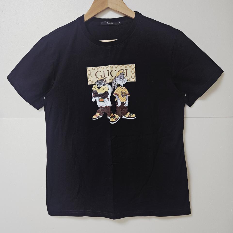 구찌 캐릭터 반팔 티셔츠 블랙 M