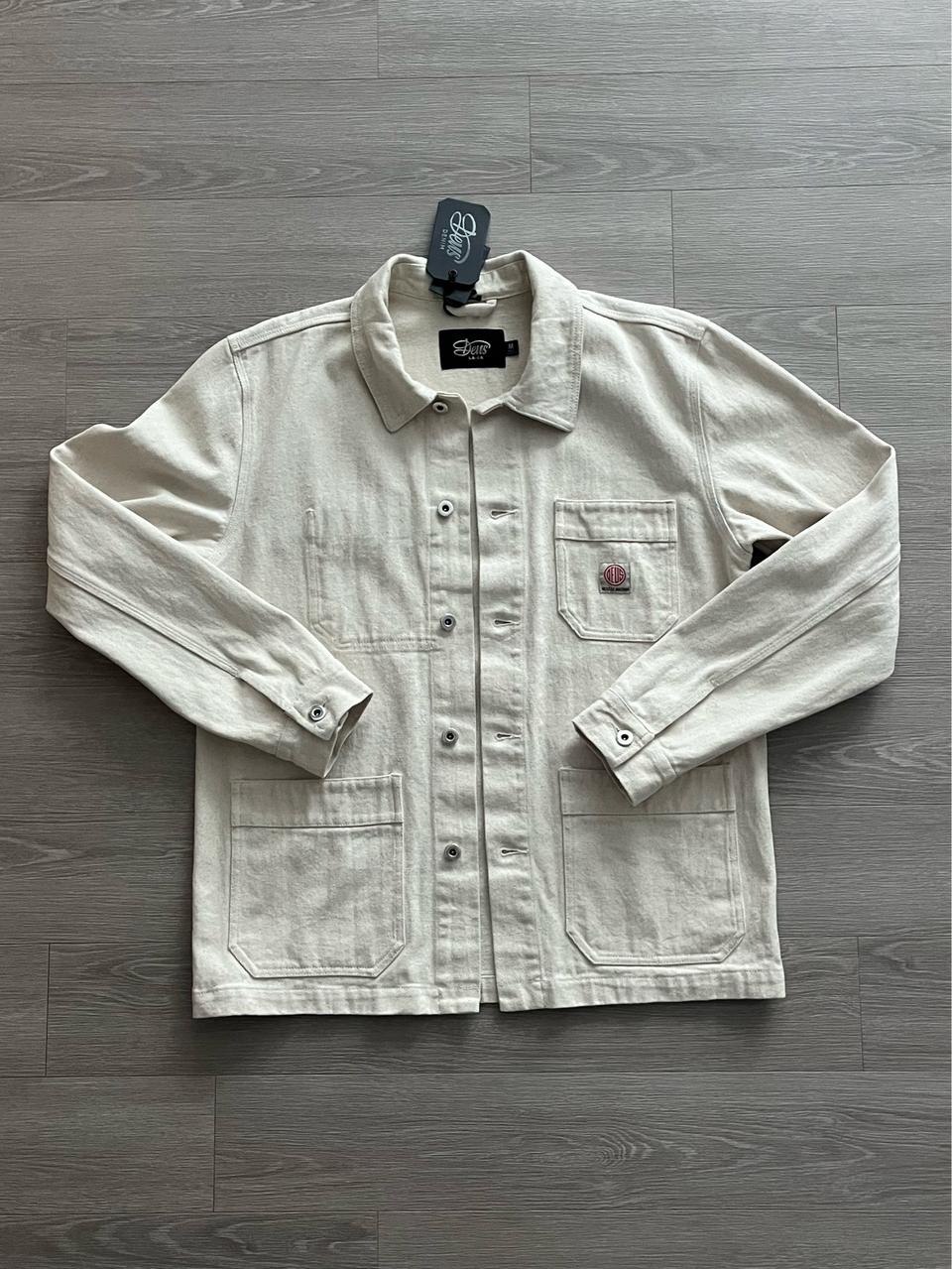 (새상품) 데우스엑스마키나 Hemp 데님 워크자켓 초어자켓