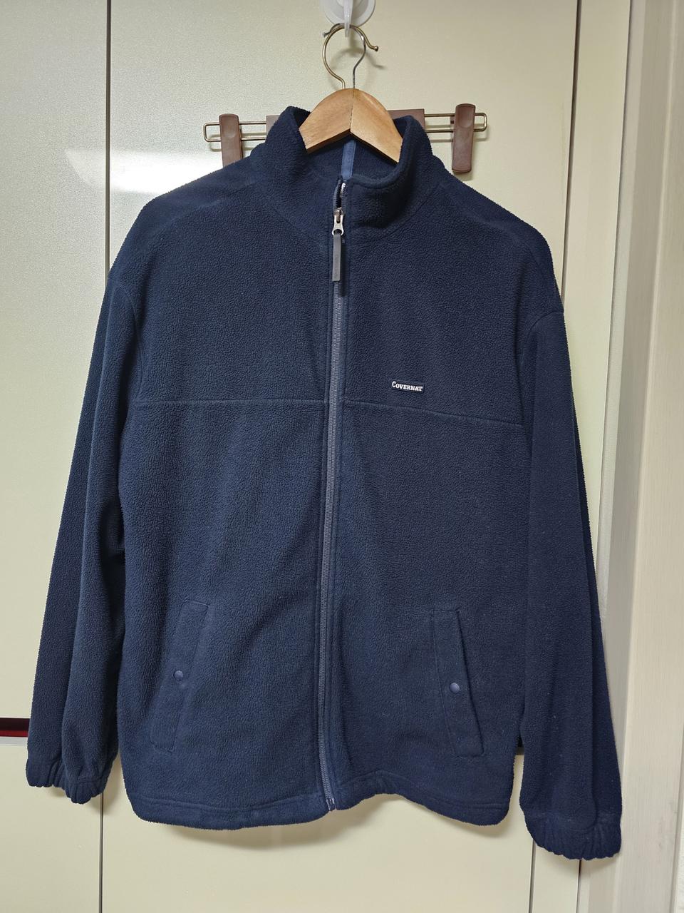 커버낫 플리스 집업 100사이즈 네이비 색상