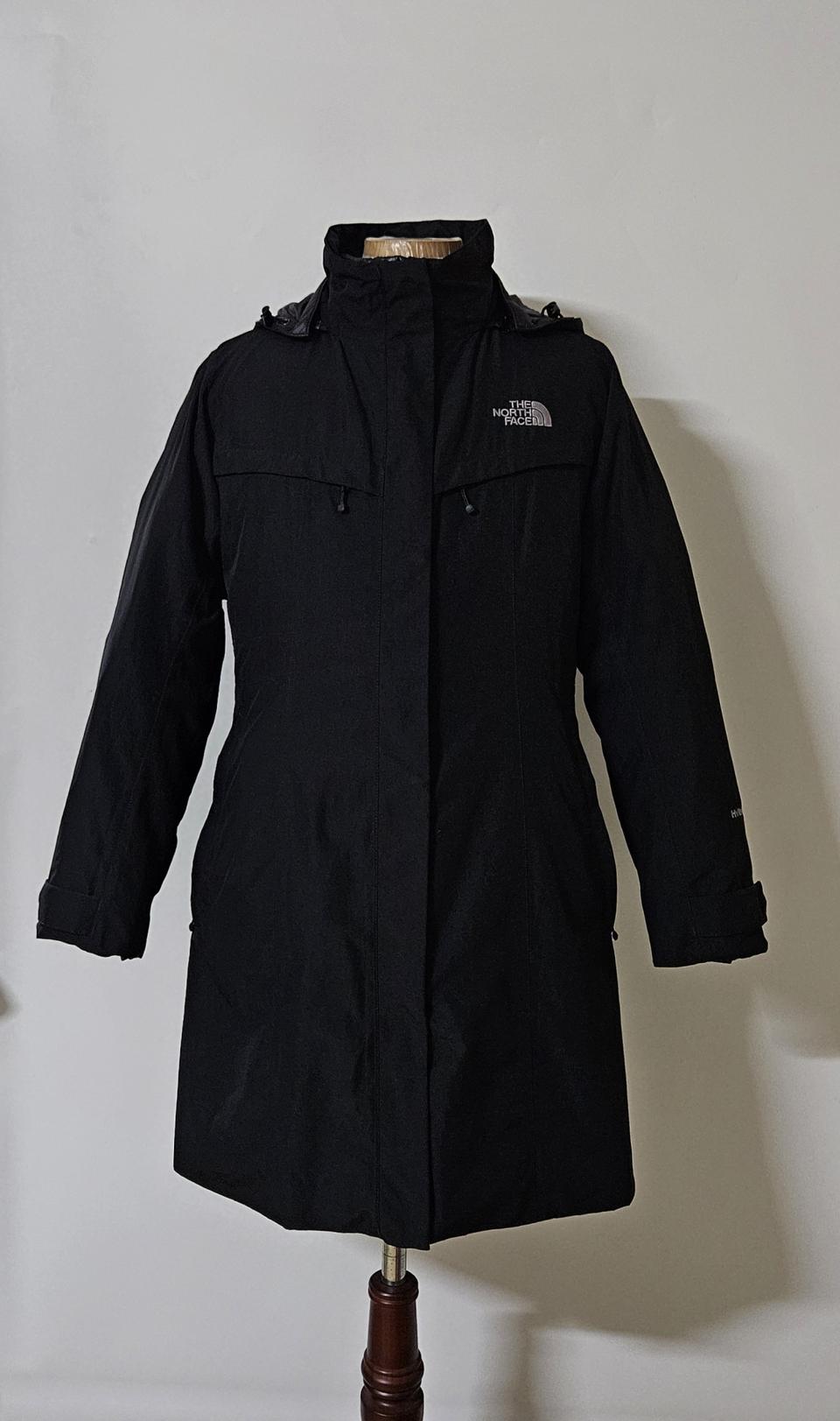 66)노스페이스 여성 봄,가을 블랙 하이밴트 바람막이 자켓