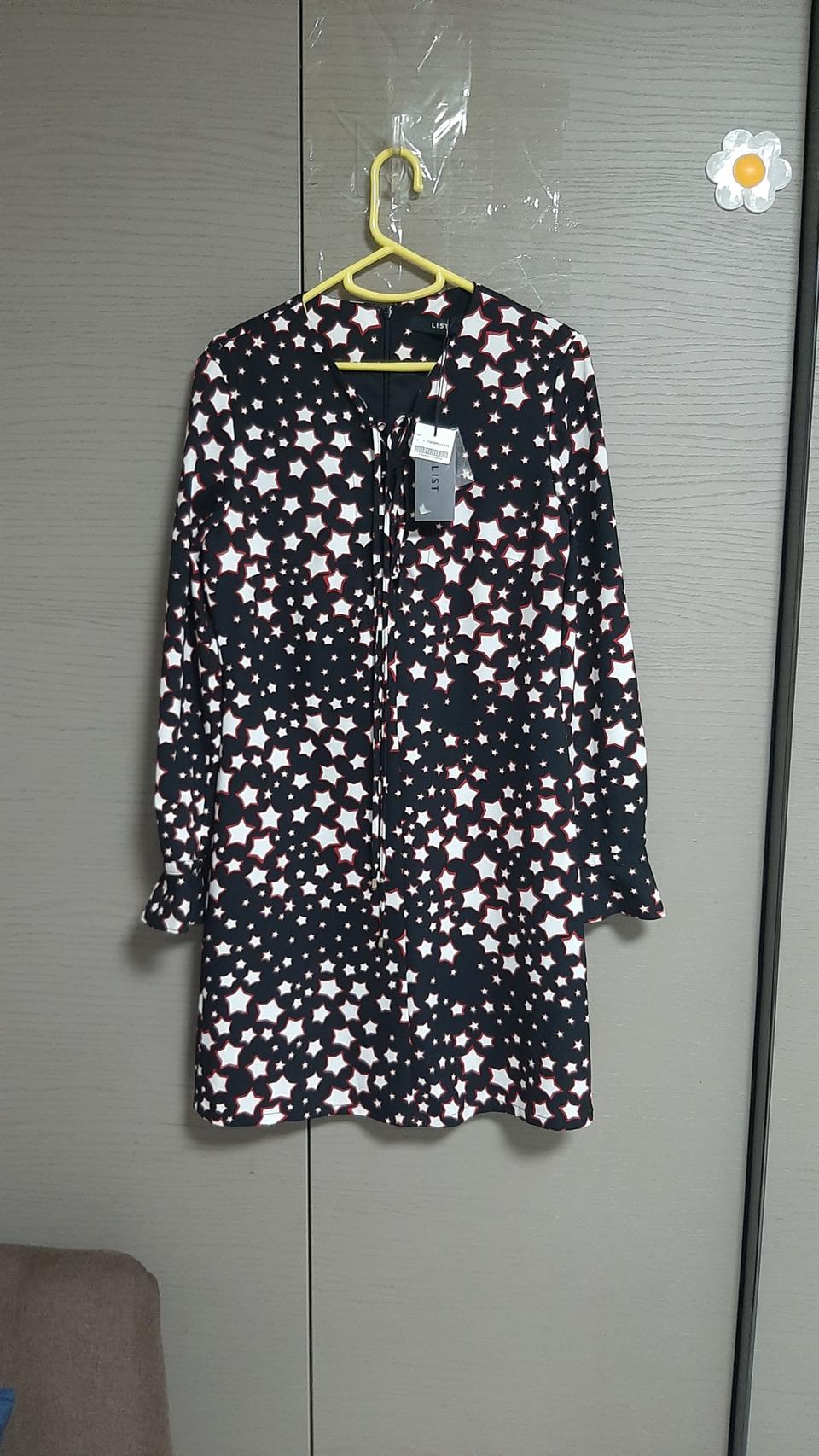 (새상품)LIST소매프릴원피스