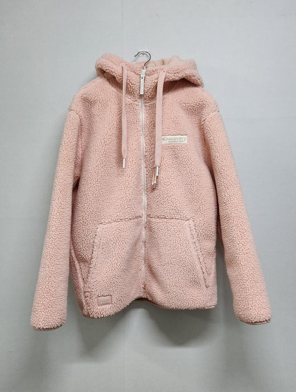 디스커버리 익스페디션 뽀글이 후드 집업 자켓 100 후리스 플리스