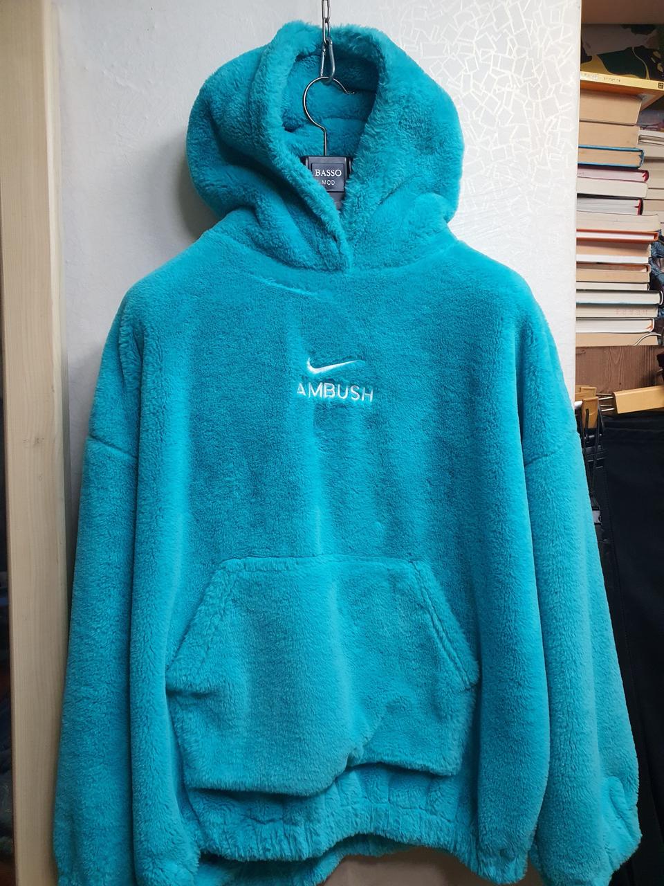 나이키 엠부쉬 스머프 후드