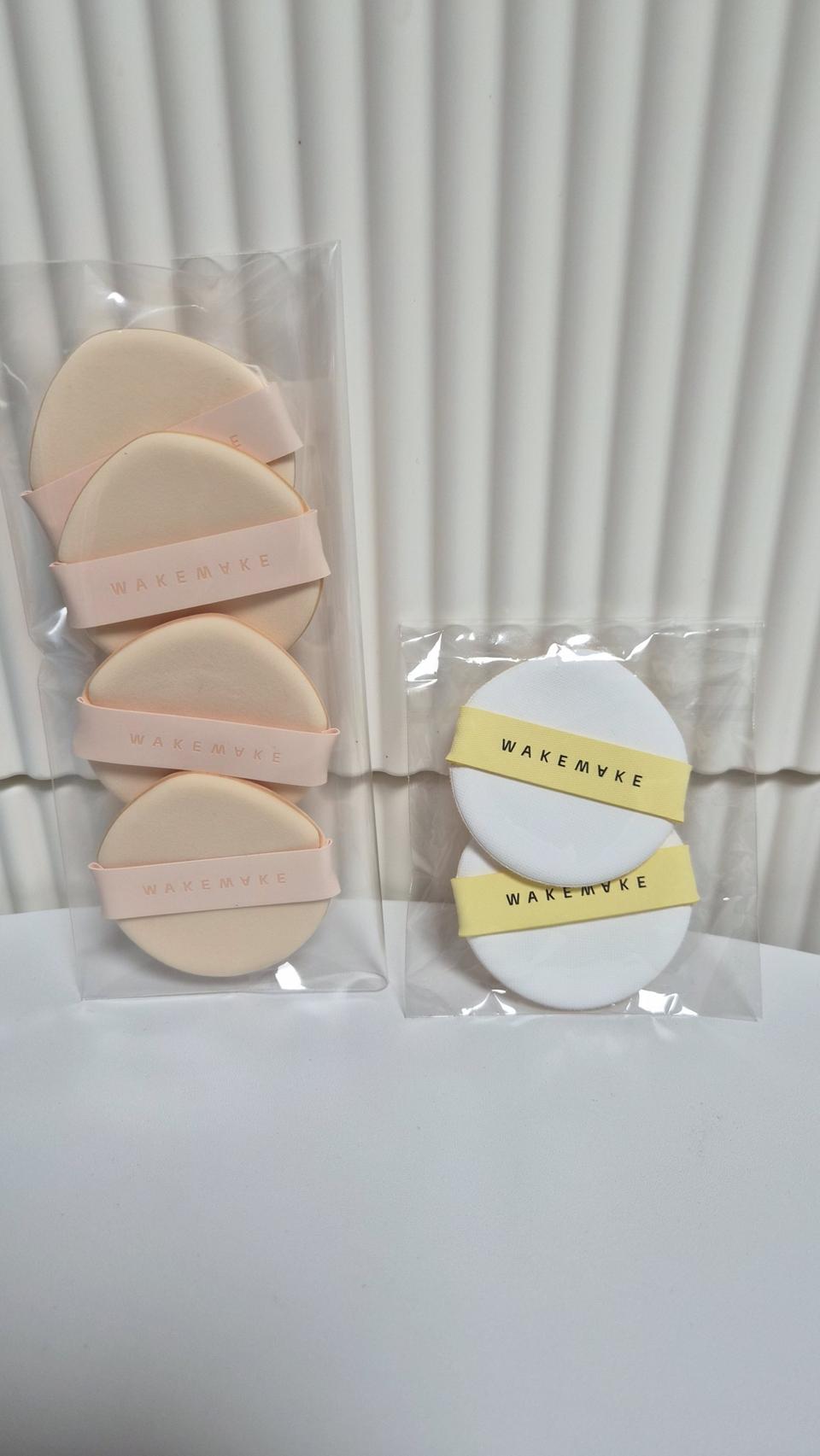 웨이크메이크 쿠션 에어 퍼프 리필 팩트퍼프 쿠션 팡팡 픽싱팩트