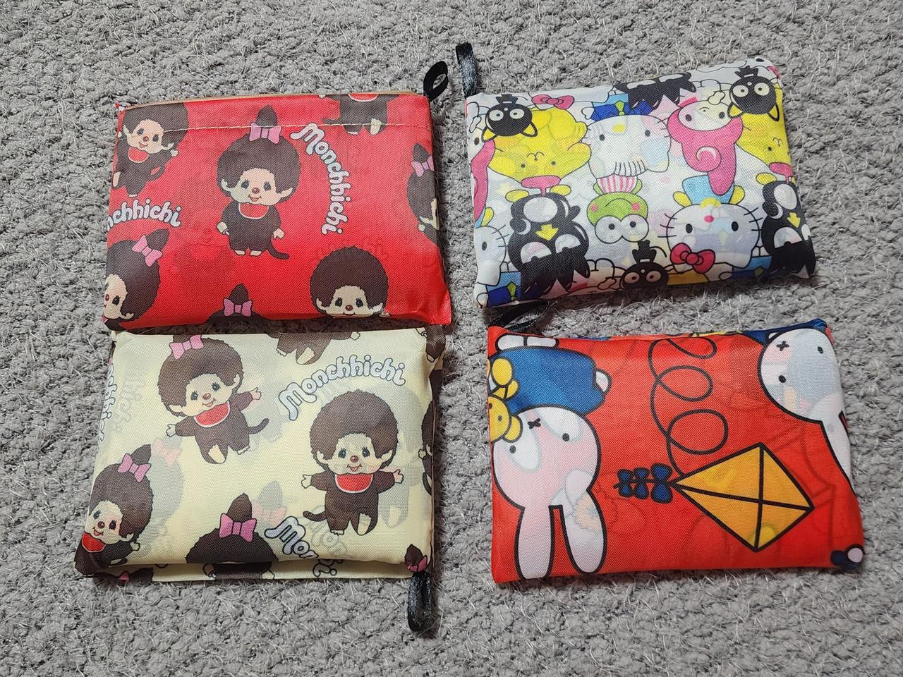 캐릭터 장바구니 4종