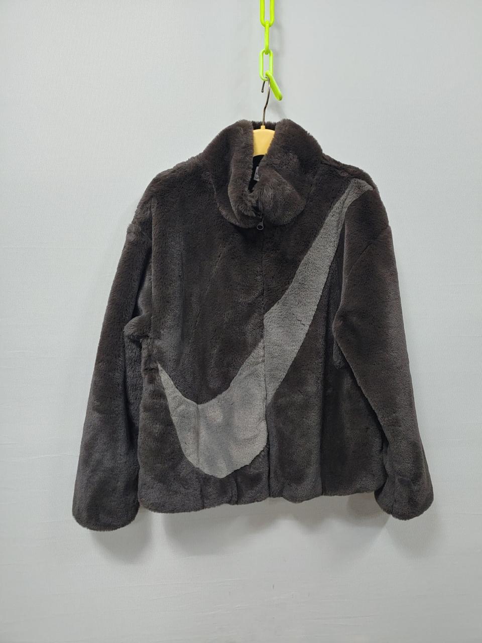 나이키 스우시 퍼 자켓 브라운 여성M 95