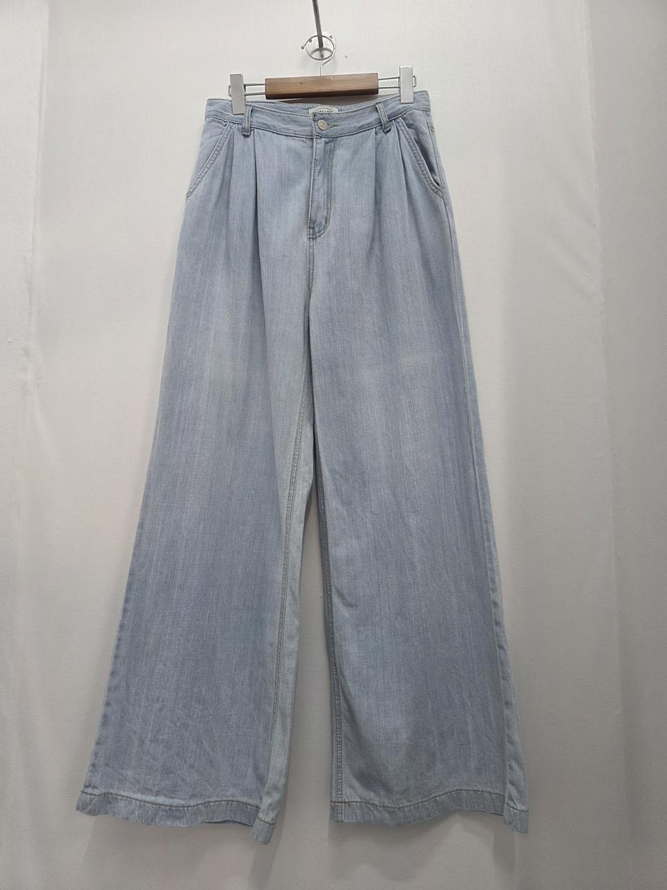 와이드핀턱팬츠