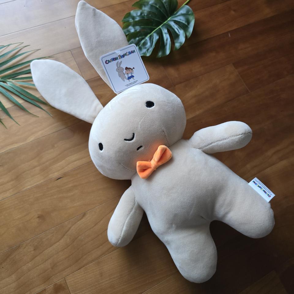 짱구 유리 토끼 중형 인형 - New