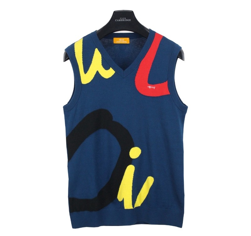 20544 루이까스텔 여성 골프 니트 조끼 95 골프웨어 베스트 브랜구제