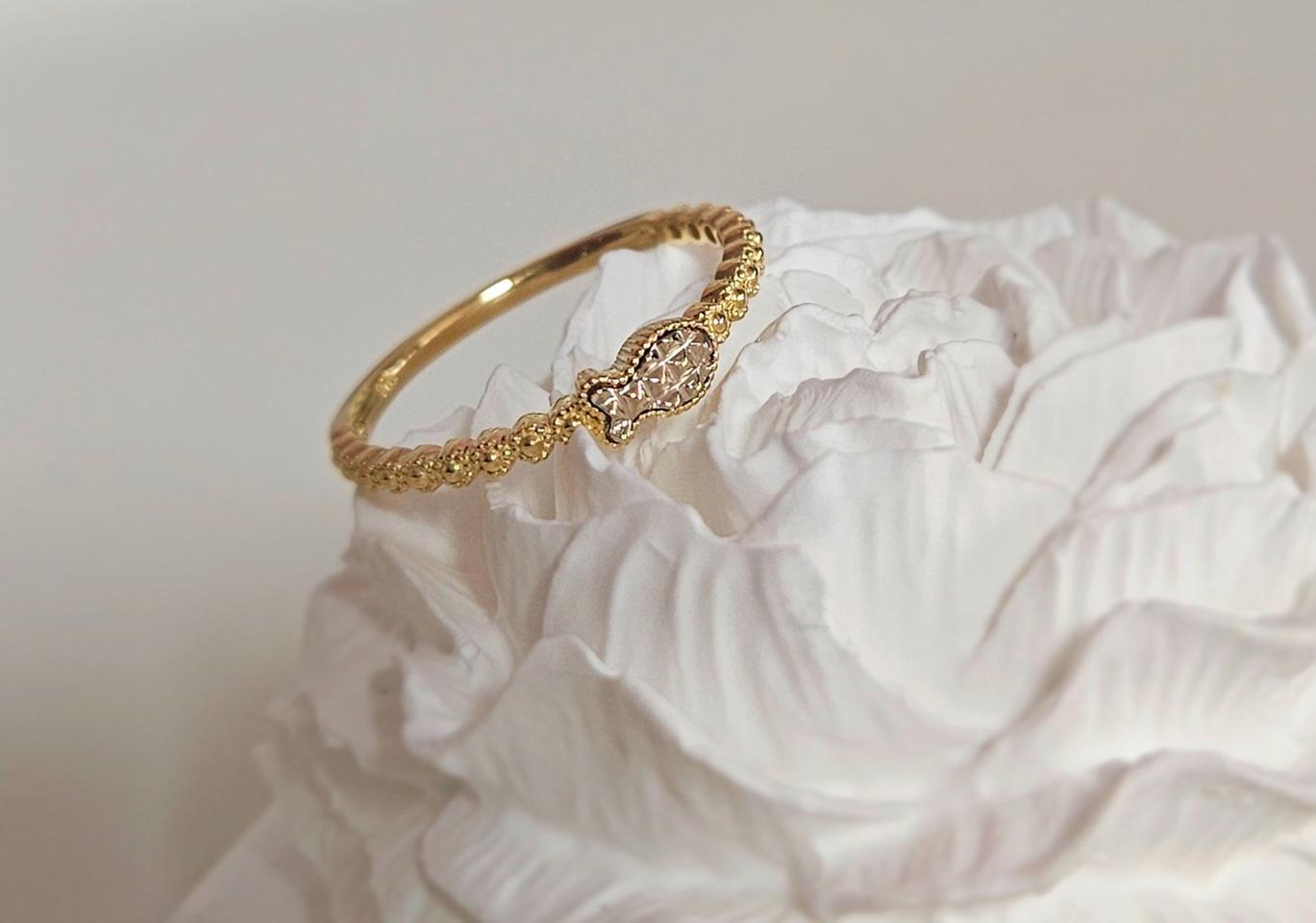 14k반지  물고기반지