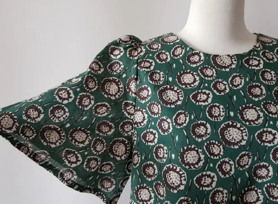 [♡BIG SALE♡]르샵 그린 러플 원피스