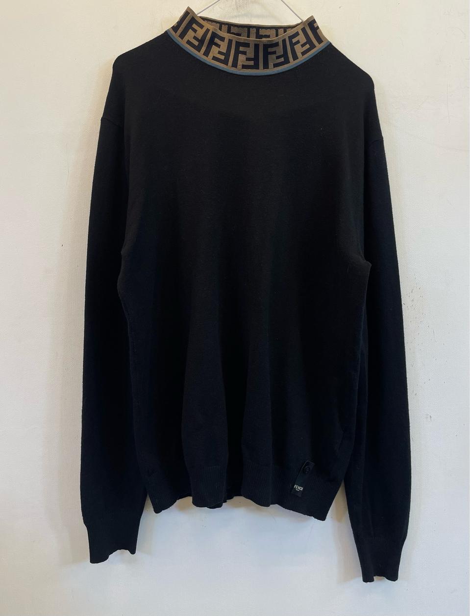 펜디 FF 하이넥 울니트:) 반목니트 터틀넥니트