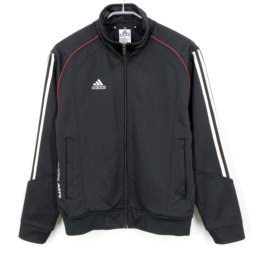 아디다스 남성 춘추 로고자수 집업져지 블랙M (HU43386)